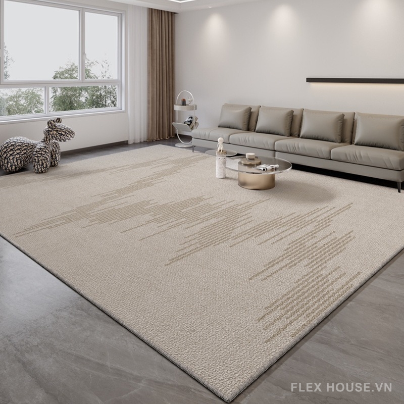 Thảm dệt sợi vòng họa tiết đường sóng Minimal XF6962 4 Thảm dệt sợi vòng họa tiết đường sóng Minimal XF6962