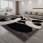 Thảm dệt sợi vòng nghệ thuật Contemporary Art XF6958.01