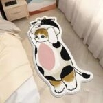 Thảm lông trải sàn polyester hình mèo cosplay XF2499.02