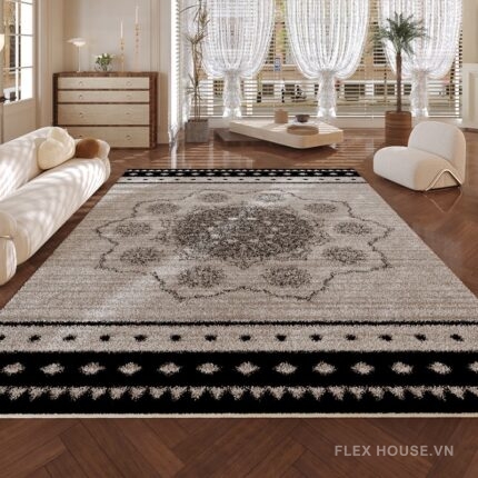 Thảm lông ngắn trải phòng ngủ phòng khách Modern Persian XF8253