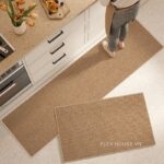 Thảm nhà bếp giả sisal chống trượt siêu thấm hút XF1472-01
