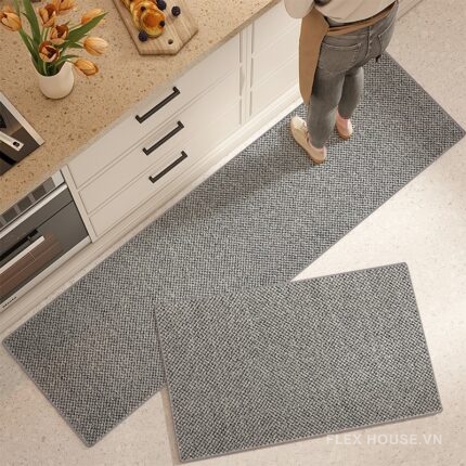 Thảm nhà bếp giả sisal chống trượt siêu thấm hút XF1472-02