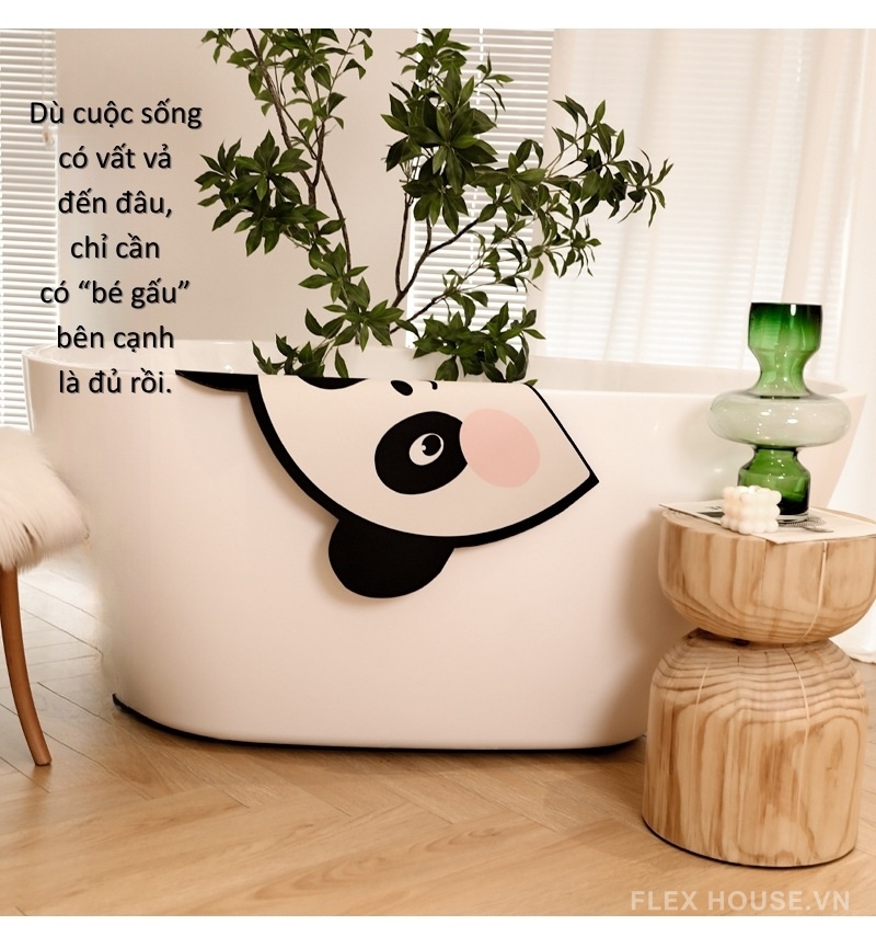 Thảm nhà tắm chống trượt siêu bám siêu thấm hình thú XF0614