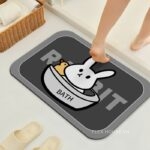 Thảm nhà tắm siêu thấm hình chữ nhật bo góc animals XF0615.04