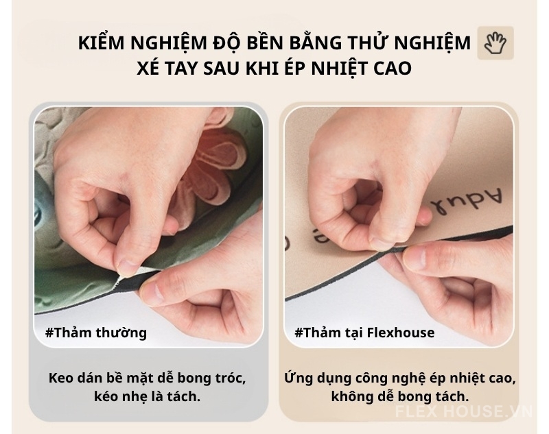 Thảm nhà tắm siêu thấm nước hình hoa tulip XF5847 7 Thảm nhà tắm siêu thấm nước hình hoa tulip XF5847