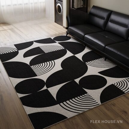 Thảm phòng khách hiện đại hình khối trừu tượng XF6956