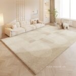 Thảm phòng khách hiện đại thanh lịch Milk Aesthetic XF8305.02
