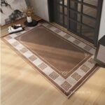 Thảm hoa văn cổ điển Á Đông sang trọng XF5636