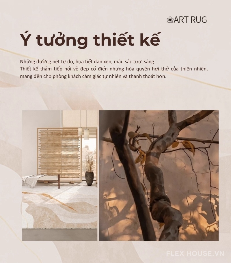 Thảm polyester mô phỏng len cừu decor phòng khách XF5125 1 Thảm polyester mô phỏng len cừu decor phòng khách XF5125