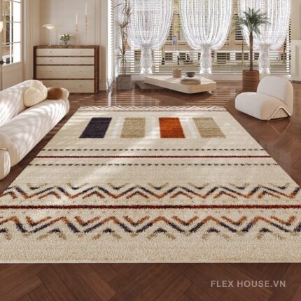 Thảm polyester mô phỏng lông Cashmere Persian Gulf XF8257