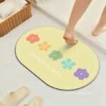 Thảm tảo cát decor nhà tắm ban công hoa ngũ sắc XF0618