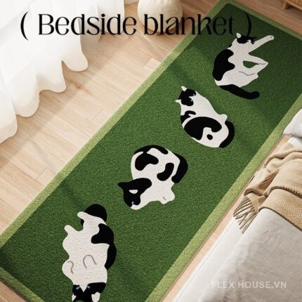 Thảm trải cạnh giường mô phỏng Cashmere mèo nằm thư giãn XF4484.01