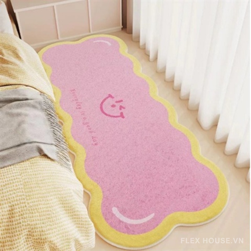 Thảm trải cạnh giường nụ cười mây pastel ngọt ngào XF8774 5 Thảm trải cạnh giường nụ cười mây pastel ngọt ngào XF8774.02