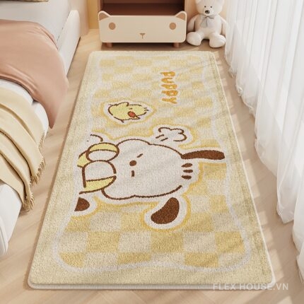 Thảm trải cạnh giường phòng ngủ trẻ em gái XF8802-01