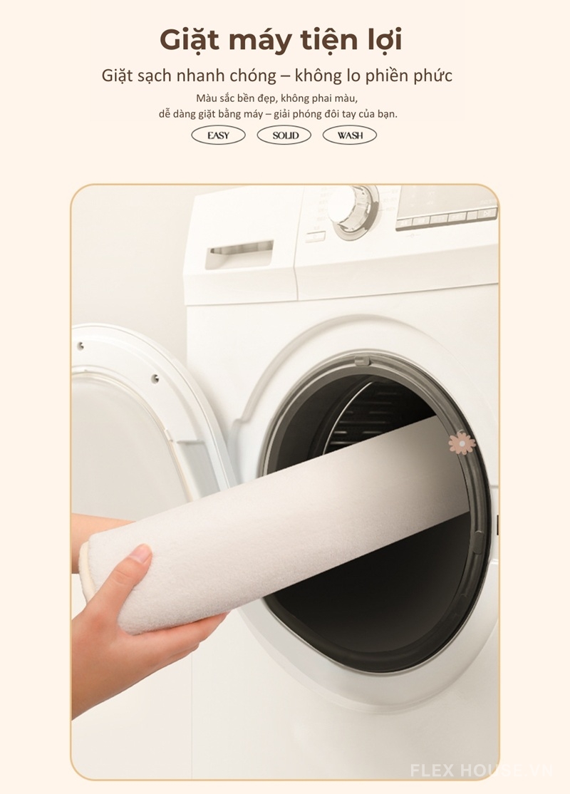 Thảm trải cạnh giường phòng ngủ trẻ em gái XF8802