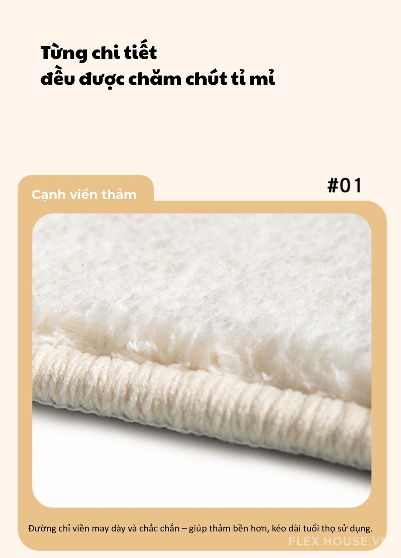 Thảm trải cạnh giường phòng ngủ trẻ em gái XF8802