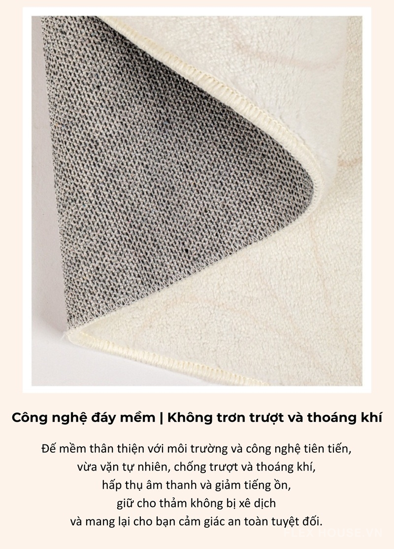 Thảm trải cạnh giường phòng ngủ trẻ em gái XF8802