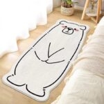 Thảm trải cạnh giường phòng trẻ em Polar Bear XF4489