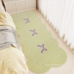 Thảm trải cạnh giường Xuân Nhật Hồ Điệp tinh khôi XF8777