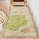 Thảm phòng trẻ em ếch xanh và hoa tulip dễ thương XF8805