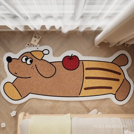 Thảm trải sàn cho trẻ em hình chó Hot Dog XF4480