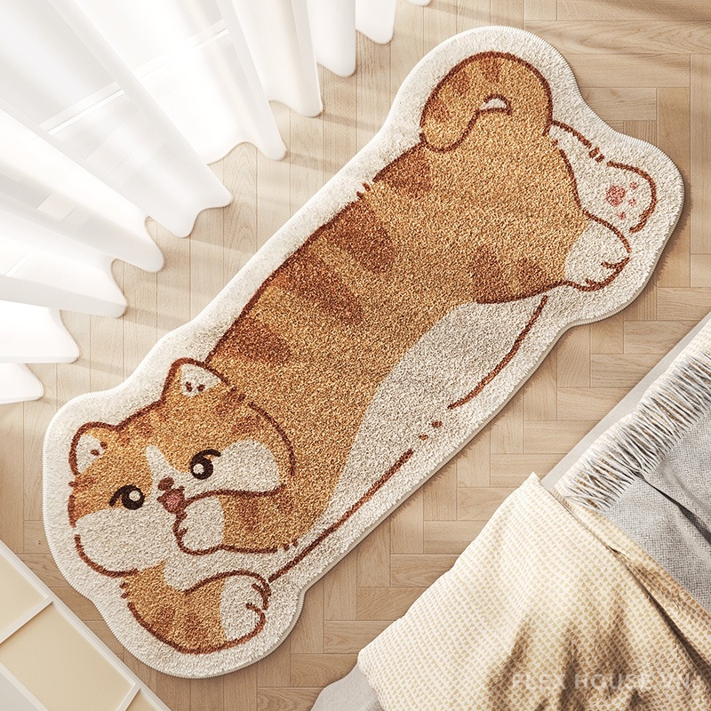 tham-trai-san-cho-tre-em-hinh-meo-vang-dang-yeu-xf4485 Thảm trải sàn cho trẻ em hình mèo vàng đáng yêu XF4485