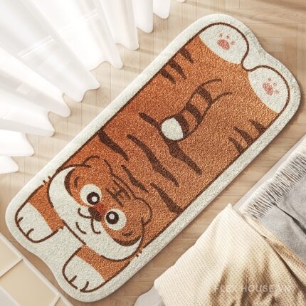 Thảm trải sàn cho trẻ em hổ cam tinh nghịch XF4486