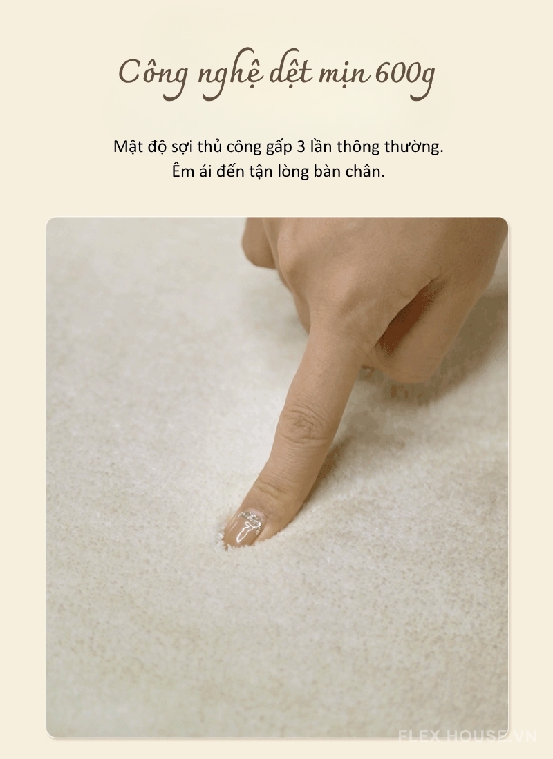 Thảm trải sàn Wabi-sabi màu be gỗ nâu ấm tĩnh lặng XF8301