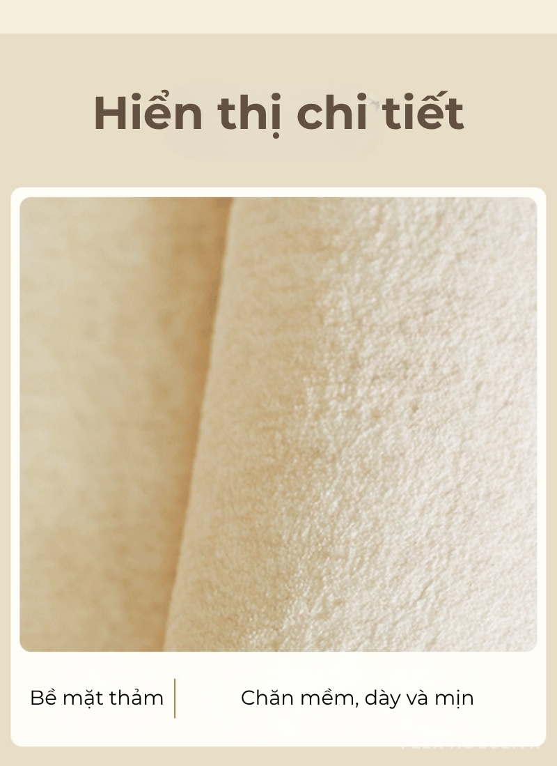 Thảm trải sàn Wabi-sabi màu be gỗ nâu ấm tĩnh lặng XF8301