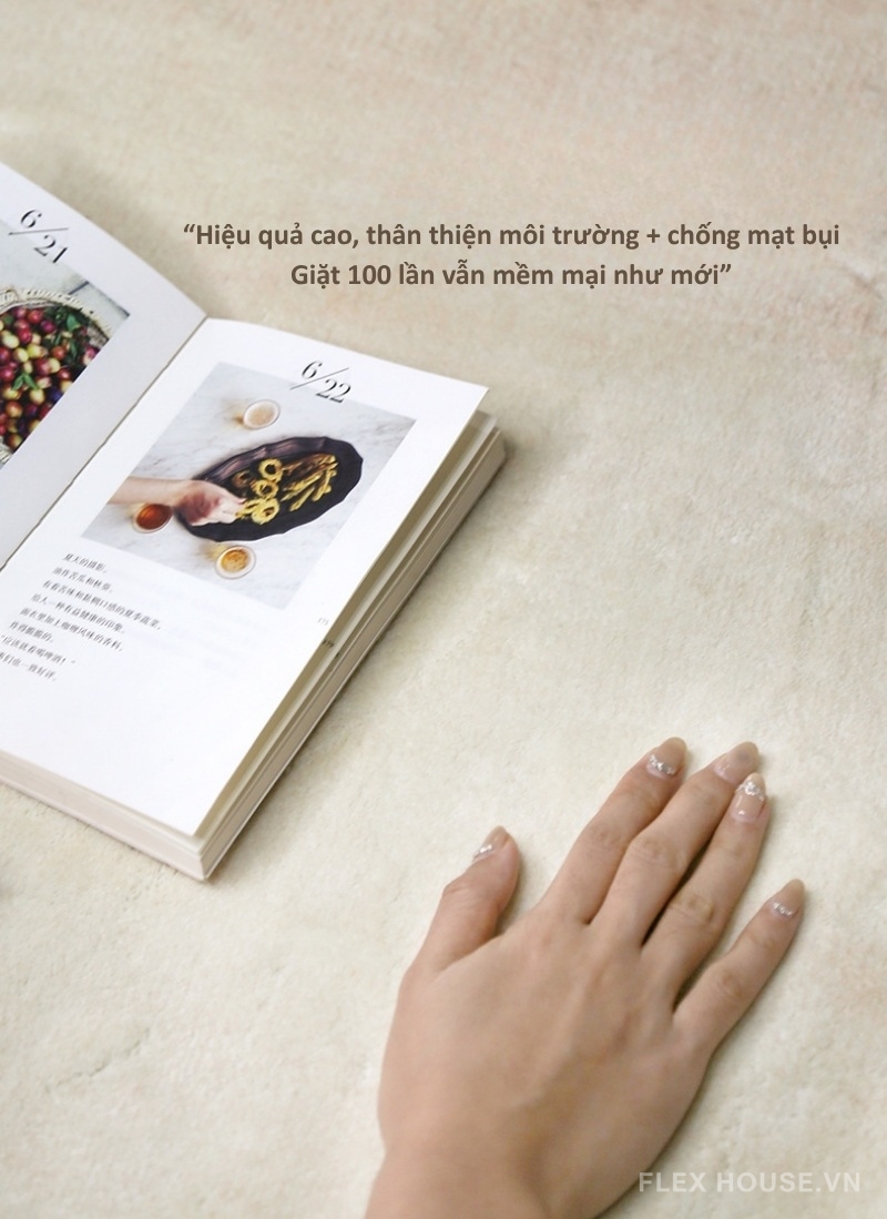 Thảm trải sàn Wabi-sabi màu be gỗ nâu ấm tĩnh lặng XF8301