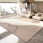 Thảm trải sofa chống trượt hình học trừu tượng XF0043