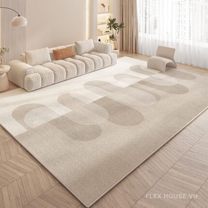 Thảm trải sofa họa tiết nhịp điệu của kiến trúc vòm XF0047