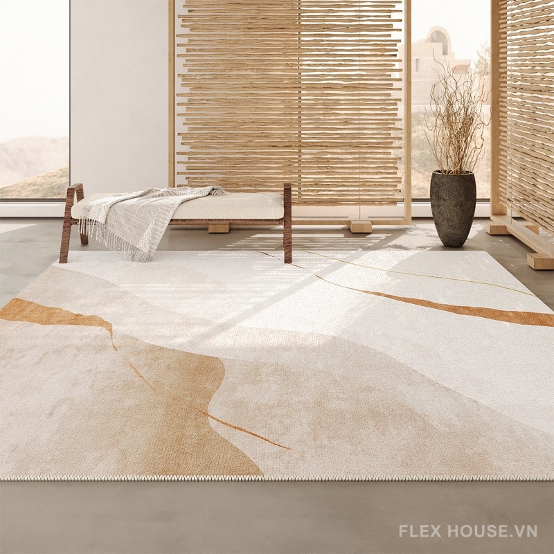 Thảm polyester mô phỏng len cừu decor phòng khách XF5125 8 Thảm polyester mô phỏng len cừu decor phòng khách XF5125.01