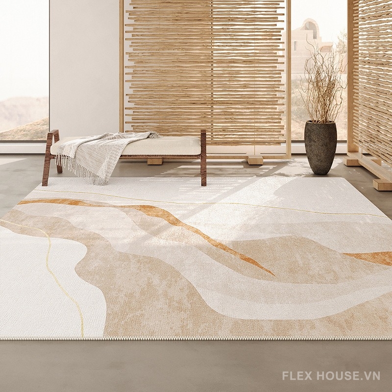 Thảm polyester mô phỏng len cừu decor phòng khách XF5125 11 Thảm polyester mô phỏng len cừu decor phòng khách XF5125.04