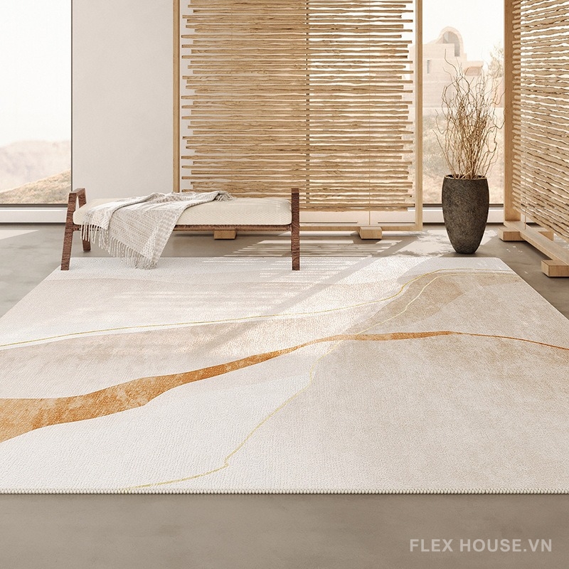 Thảm polyester mô phỏng len cừu decor phòng khách XF5125 12 Thảm polyester mô phỏng len cừu decor phòng khách XF5125.05