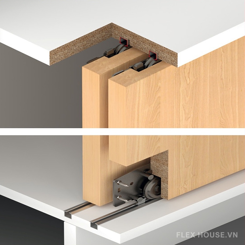 Phụ kiện cửa trượt tủ giảm chấn Slido F-Line18 50A Hafele 401.30.016 2 Phụ kiện cửa trượt tủ giảm chấn Slido F-Line18 50A Hafele 401.30.016 7