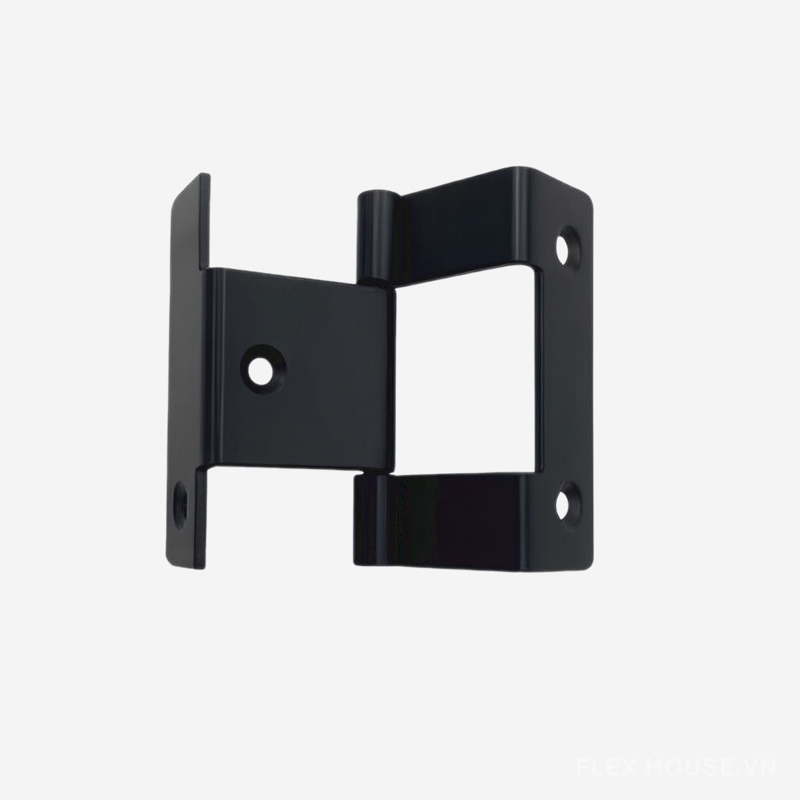 Bản lề chữ U kim loại màu đen BAHE460 (3) Bản lề chữ U kim loại màu đen BAHE460 1