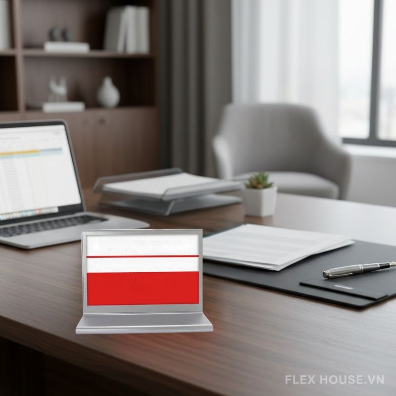 Bảng tên điện tử 2 mặt thông minh GBT3282