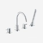 Bộ sen vòi đơn bồn tắm nóng lạnh Inax BFV-7000B