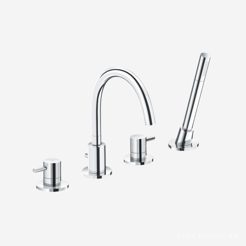 Bộ sen vòi đơn bồn tắm nóng lạnh Inax BFV-7000B