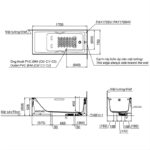 Bồn tắm chân yếm nhựa TOTO PAY1725HVC.W