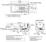 Bồn tắm nhựa có tay vịn TOTO PAY1730HV.W