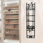 Phụ kiện kệ giày xoay 360 độ nâng hạ điện 12 tầng FJH3916