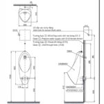 Bồn tiểu nam treo tường tiện lợi UT904N