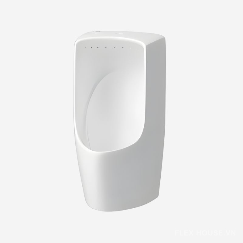 Bồn tiểu nam treo tường xả vành rim men chống bẩn Inax AU-431VAC 1 Bồn tiểu nam treo tường xả vành rim men chống bẩn Inax AU-431VAC