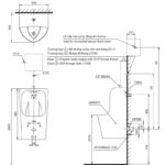 Bồn tiểu nam tro tường cao cấp TOTO UT557T
