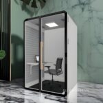 Booth cách âm khung liền mạch cho văn phòng HKM