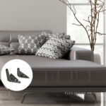 Chân sofa tủ kệ TV hợp kim nhôm cao cấp AI-004