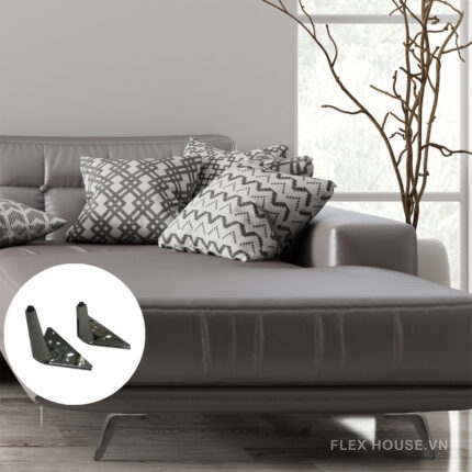 Chân sofa tủ kệ TV hợp kim nhôm cao cấp AI-004