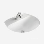 Chậu lavabo sứ rửa mặt âm bàn Inax AL-2094V